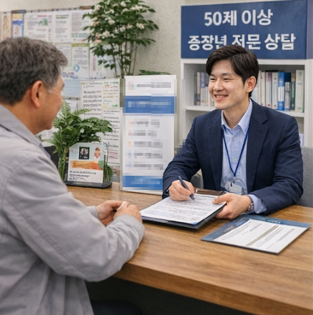 인천 중장년 내일센터 확인
