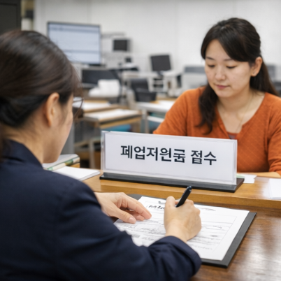 폐업지원금 신청