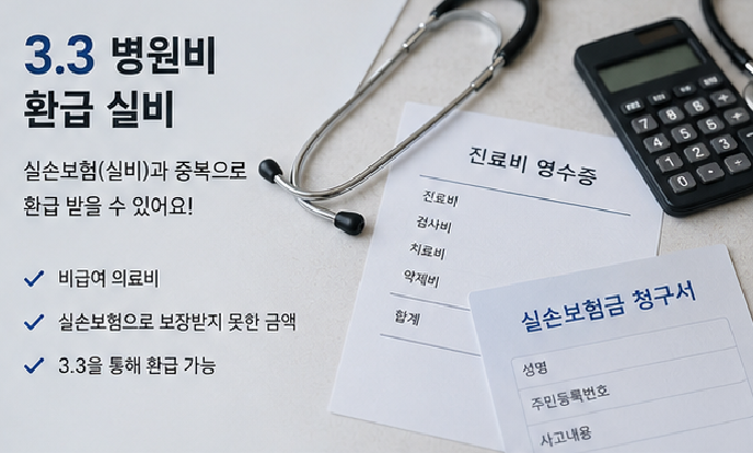 3.3 병원비 환급 실비