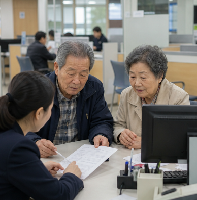 기초연금 수급자 확인서 동사무소 발급