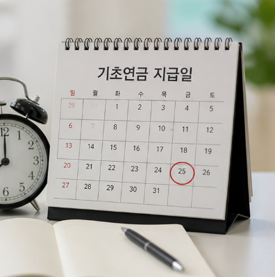 기초연금 지급 시기