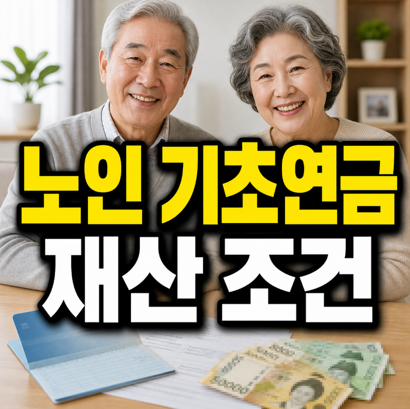 노인 기초연금 재산 조건 썸네일