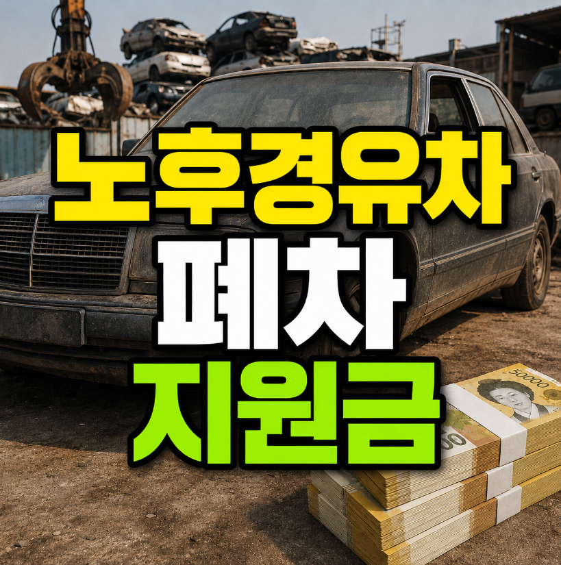 노후경유차 폐차 지원금 썸네일
