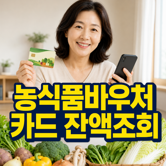 농식품바우처 카드 잔액조회 썸네일