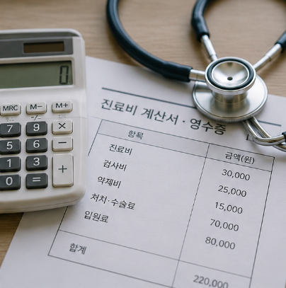 병원비 환급금 수수료