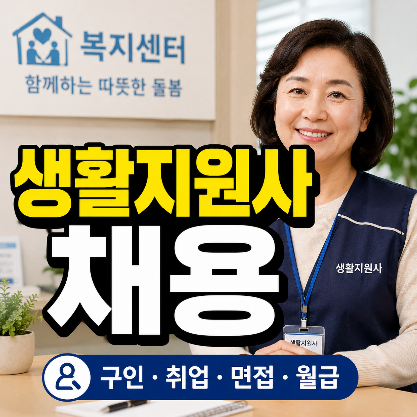 생활지원사 채용 썸네일