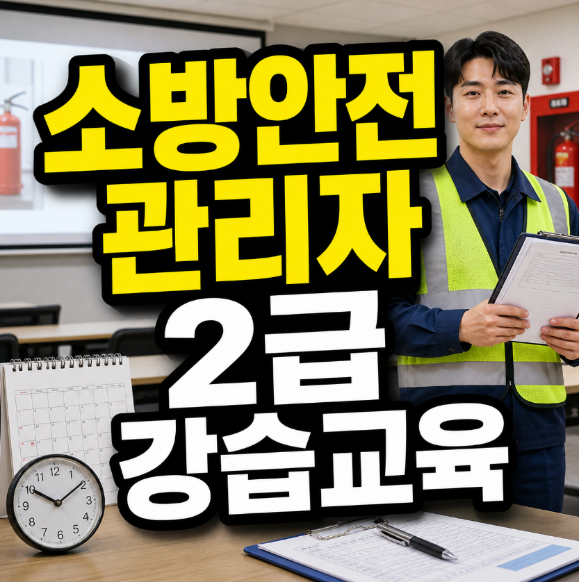 소방안전관리자 2급 강습교육 썸네일